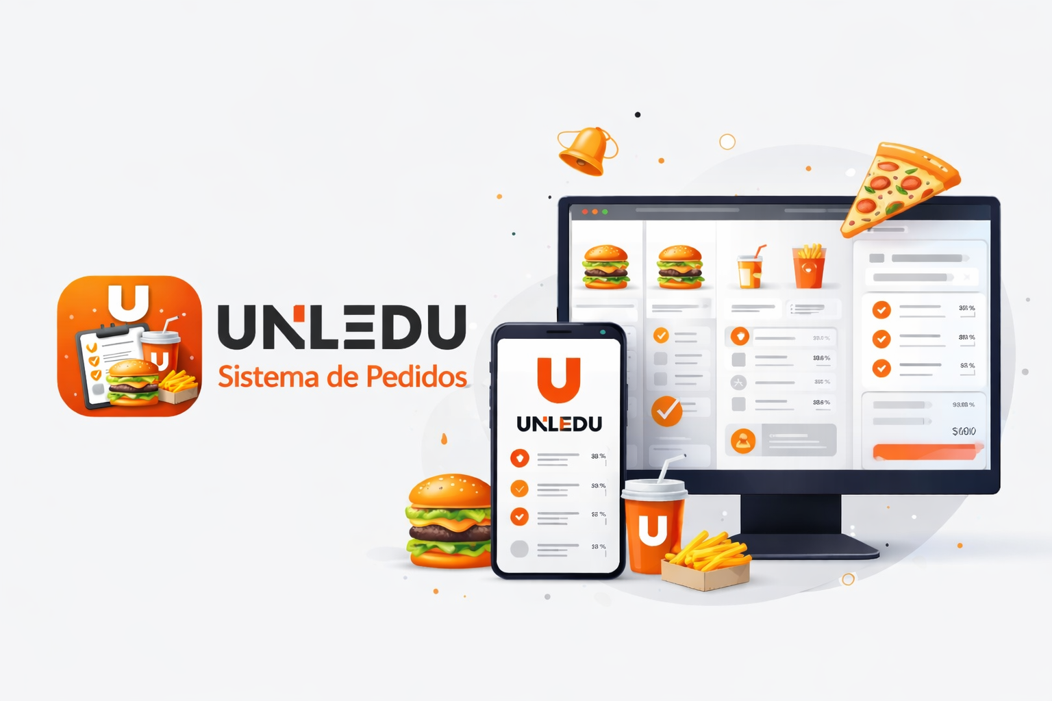 Unledu Sistema de Pedidos - Desktop e Mobile
